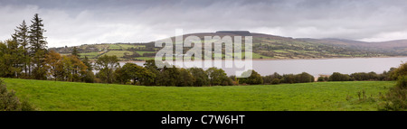 Irlanda, Co Wicklow, Tulfarris, Blessington Lakes, il serbatoio di alimentazione del Dublino acqua potabile Foto Stock