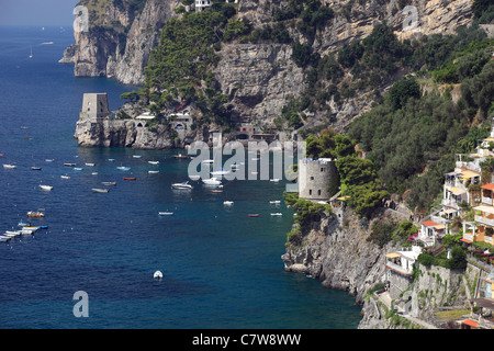 L'Italia, Campania, Costiera Amalfitana, Positano Foto Stock