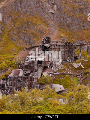 HATCHER PASS, Alaska, Stati Uniti d'America - Indipendenza il mio stato storico parco. Foto Stock