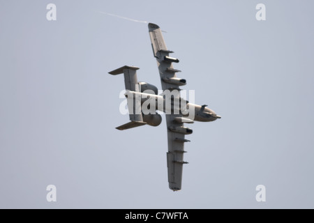 Giugno 26, 2011. San Tommaso Ontario in Canada. Gli Stati Uniti A-10C Thunderbolt II in volo al Great Lakes International Air Sh Foto Stock