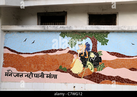 Sabarmati Harijan Gandhi Ashram Satyagraha Ahmedabad monumento nazionale di indipendenza indiana Foto Stock