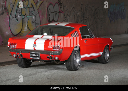 Red Shelby Cobra Mustang Foto Stock