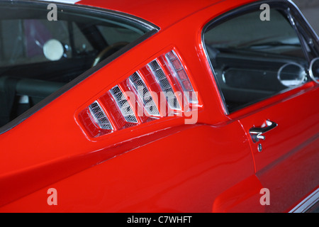Red Shelby Cobra Mustang Foto Stock