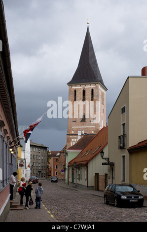 Chiesa di San Giovanni Evangelista a Tartu, Estonia Foto Stock