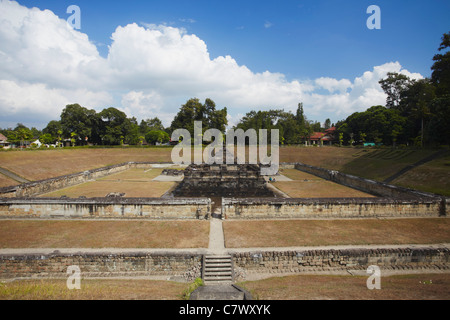 Tempio Sambisari, Prambanan (Patrimonio Mondiale dell'UNESCO), Java, Indonesia Foto Stock