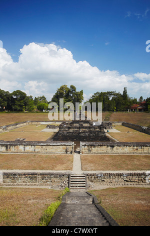 Tempio Sambisari, Prambanan (Patrimonio Mondiale dell'UNESCO), Java, Indonesia Foto Stock