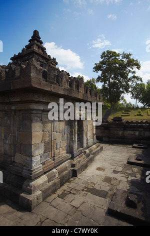 Tempio Sambisari, Prambanan (Patrimonio Mondiale dell'UNESCO), Java, Indonesia Foto Stock