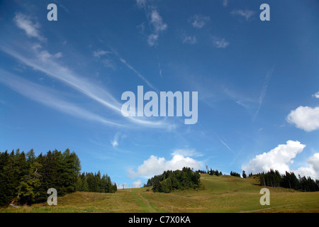 Austria St Johann im Pongau Estate Piste da sci Foto Stock