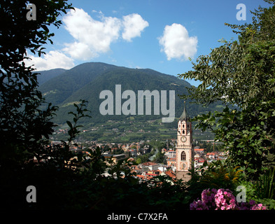 Nord Italia Merano Chiesa Foto Stock