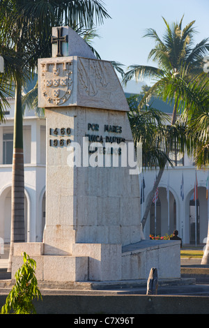 "Il Principe Enrico il navigatore' monumento, Palacio de Gobierno, Dili, Timor orientale, Asia
