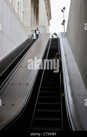 Gallery Place la stazione metropolitana di Washington DC USA Foto Stock