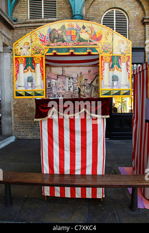 Punch e Judy Visualizza Foto Stock