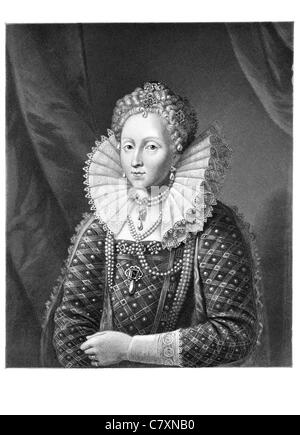 Elizabeth I 1533 1603 regnant Vergine Regina Vincenzo buona Regina Bess Tudor dinastia regale royal queenly principesca imperial Foto Stock