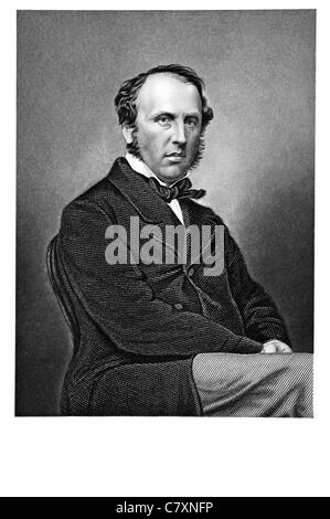 Charles John Canning primo Earl Canning 1812 1862 Il visconte Canning statista inglese Governatore Generale dell India indiano Foto Stock