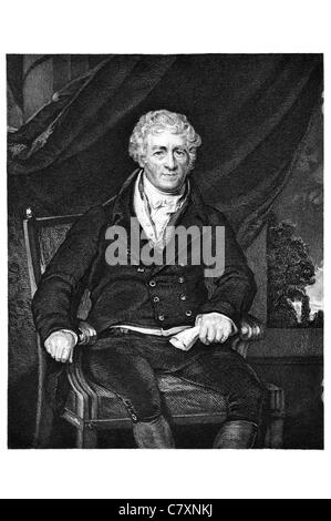 Sir Robert Peel 2° Baronet 1788 1850 conservatore britannico più Home Secretary forza di polizia bobbies leggi mais Foto Stock