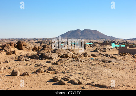 Tumbus cava, Sudan settentrionale, Africa Foto Stock