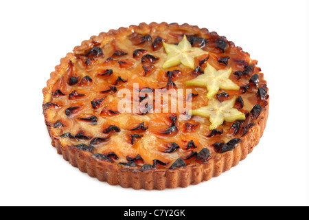 Tarte aux le albicocche albicocca tart Foto Stock