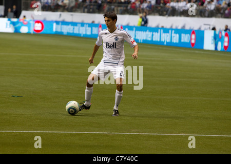 Vancouver Whitecaps vs legnami Portland partita di calcio Foto Stock