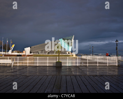 La profonda aquarium, Hull waterfront sul fiume Humber, East Yorkshire, Inghilterra Foto Stock