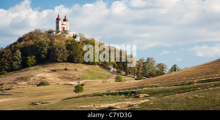 Il calvario in Banska Stiavnica, Slovacchia Foto Stock