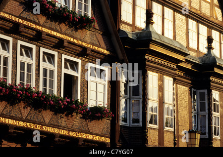 Germania, Bassa Sassonia, Celle, Stechbahn Foto Stock
