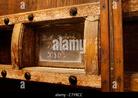 Delord vecchia cantina di Armagnac in Lannepax Francia Foto Stock