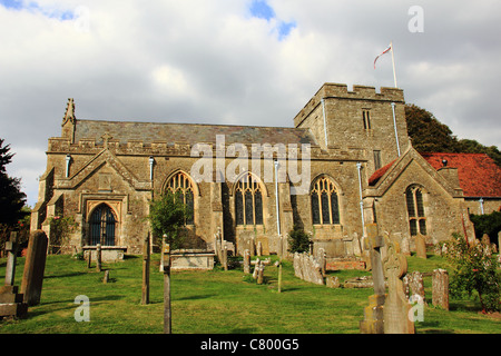 Chiesa di campagna in campagna di Kent Foto Stock