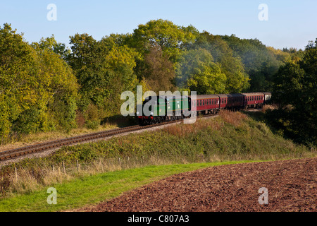 West Somerset Ferrovie a Vapore Foto Stock