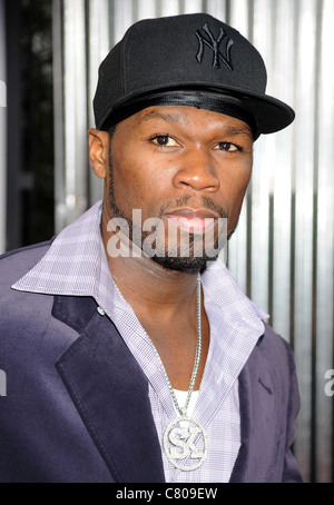 CURTIS "50 Cent" Jackson rapper USA nel settembre 2011. Foto di Jeffrey Mayer Foto Stock