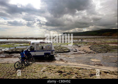 Inghilterra, North Yorkshire, Robin Hood's Bay Foto Stock