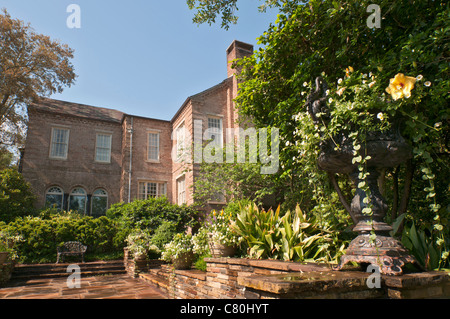 In Alabama, Theodore, i Bellingrath Gardens e Home, Terrazza nord Foto Stock