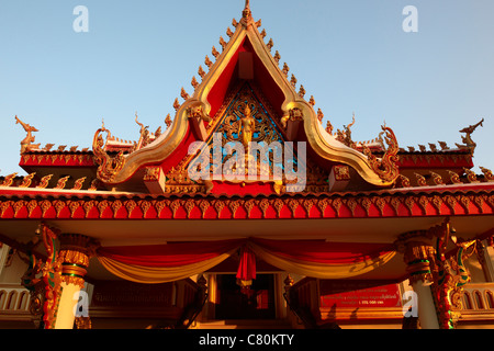 Laos, Vientiane, Wat Chan tempio buddista Foto Stock