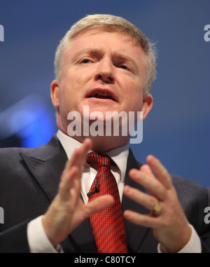 MARK PRISK MP BUSINESS & ENTERPRISE MINISTRO 03 ottobre 2011 Manchester Central Manchester Inghilterra England Foto Stock