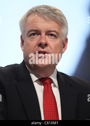 CARWYN JONES AM ministro ombra per il Galles il 26 settembre 2011 la AAC LIVERPOOL ENGLAND Foto Stock