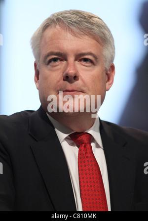 CARWYN JONES AM ministro ombra per il Galles il 26 settembre 2011 la AAC LIVERPOOL ENGLAND Foto Stock