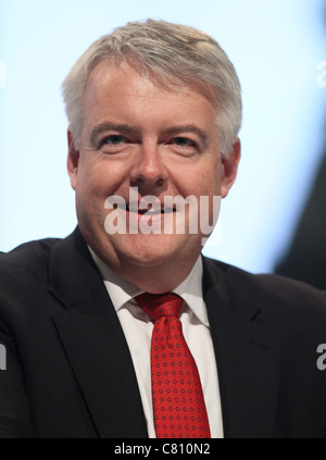 CARWYN JONES AM ministro ombra per il Galles il 26 settembre 2011 la AAC LIVERPOOL ENGLAND Foto Stock