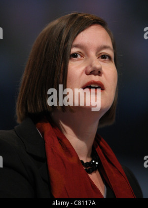 MEG HILLIER MP OMBRA IL SEGRETARIO DI STATO PER IL 27 SETTEMBRE 2011 LA AAC LIVERPOOL ENGLAND Foto Stock