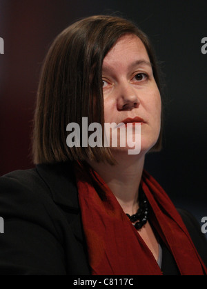 MEG HILLIER MP OMBRA IL SEGRETARIO DI STATO PER IL 27 SETTEMBRE 2011 LA AAC LIVERPOOL ENGLAND Foto Stock