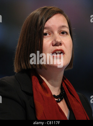 MEG HILLIER MP OMBRA IL SEGRETARIO DI STATO PER IL 27 SETTEMBRE 2011 LA AAC LIVERPOOL ENGLAND Foto Stock