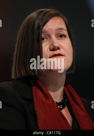 MEG HILLIER MP OMBRA IL SEGRETARIO DI STATO PER IL 27 SETTEMBRE 2011 LA AAC LIVERPOOL ENGLAND Foto Stock