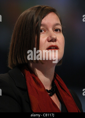 MEG HILLIER MP OMBRA IL SEGRETARIO DI STATO PER IL 27 SETTEMBRE 2011 LA AAC LIVERPOOL ENGLAND Foto Stock