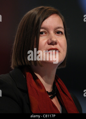 MEG HILLIER MP OMBRA IL SEGRETARIO DI STATO PER IL 27 SETTEMBRE 2011 LA AAC LIVERPOOL ENGLAND Foto Stock