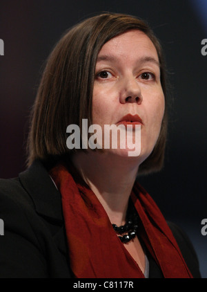 MEG HILLIER MP OMBRA IL SEGRETARIO DI STATO PER IL 27 SETTEMBRE 2011 LA AAC LIVERPOOL ENGLAND Foto Stock