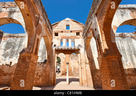 Il Marocco, Rabat, Moschea di Chellah necropoli Foto Stock