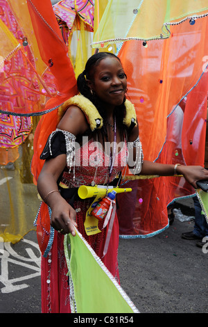 Carnevale di Notting Hill, 31 agosto 2011, Londra, Inghilterra Foto Stock