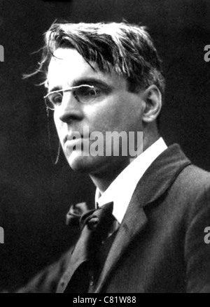 WILLIAM Butler Yeats (1865-1939) poeta irlandese e il drammaturgo Foto Stock