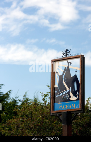 Pagham, West Sussex, Regno Unito Foto Stock