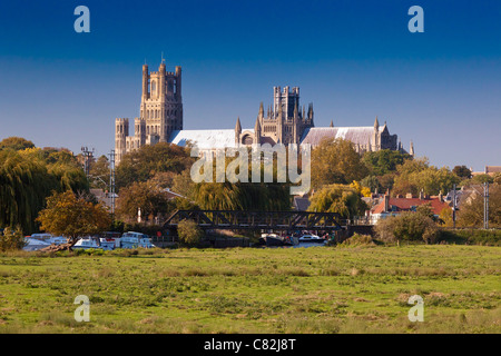 Cattedrale di Ely, Cambridgeshire, Regno Unito Foto Stock