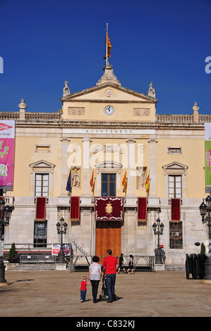 Ayuntamiento, Placa de la Font, Centro storico, Tarragona, Costa Daurada, Catalogna, Spagna Foto Stock
