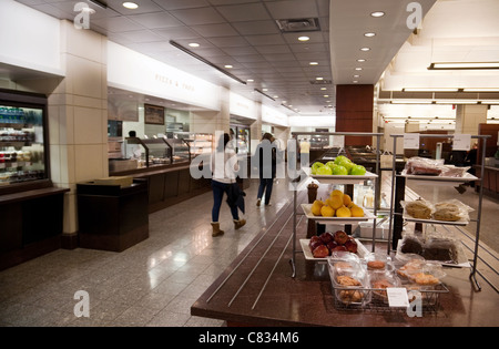 Il cafe ristorante, il Capitol Building Visitor Center, Washington DC, Stati Uniti d'America Foto Stock